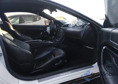 2013 Maserati Granturismo Mc/Sport from USA, damaged, VIN ZAM45VLA0D0072550